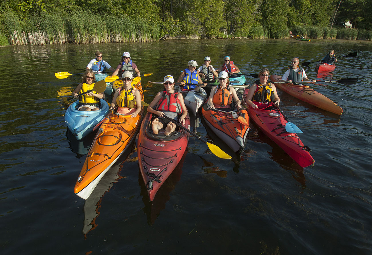 Ptbo Paddling Club to Big Island
