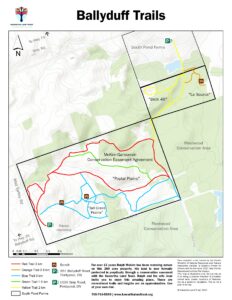 Ballyduff Trails map