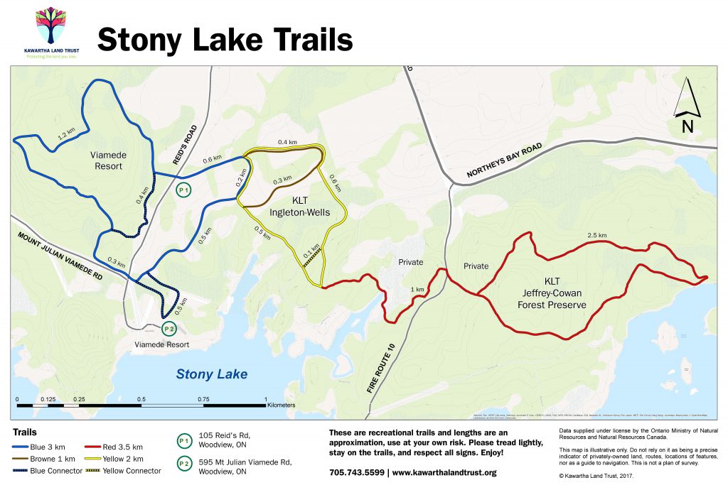 Stony Lake Trails Map - .jpg File
