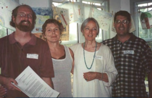 KLT founding members: Ian Attridge, Mieke Schipper, Barbara Heidenreich and Terry Rees