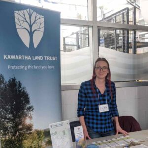 Kawartha Land Trust staff member Rachel Barrington