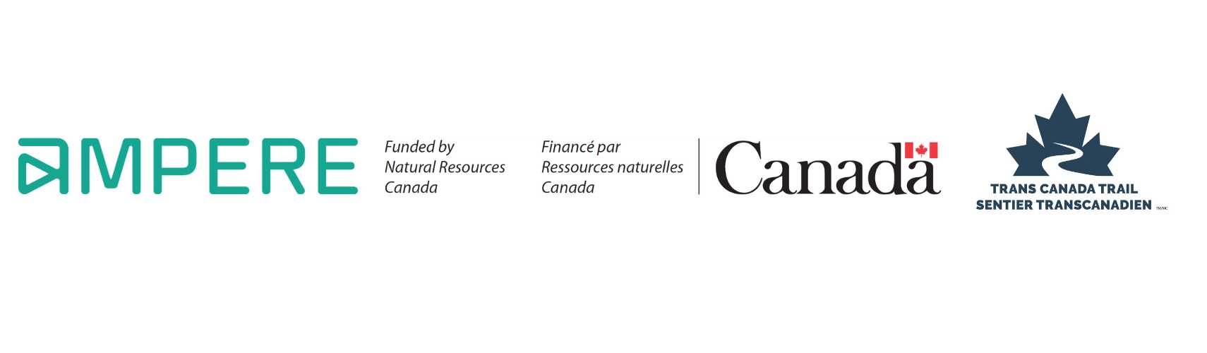 Ampere, Natural Resources, Trans Canada Trail logo